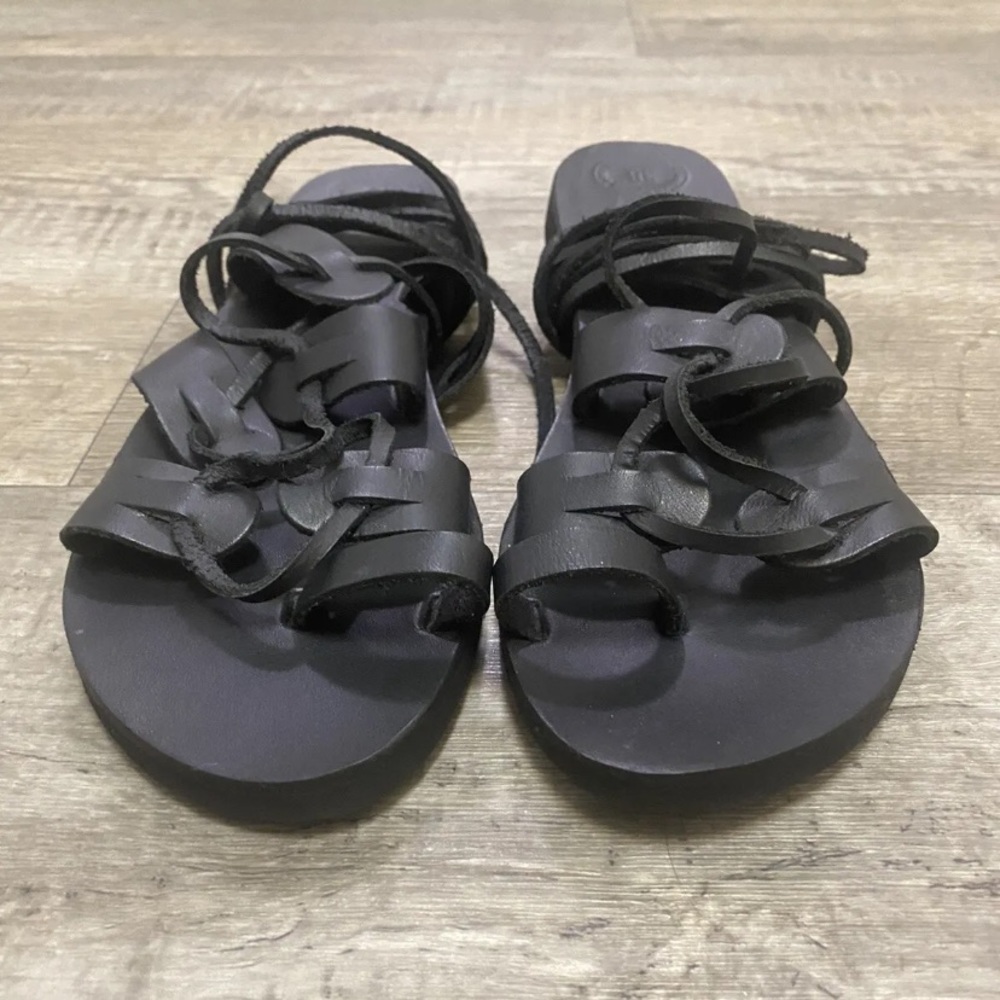 Handmade 100% real leather Gladiator Sandals Made in Greece 🦋🦋 - Picture 11 of 16